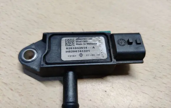 Renault Koleos I Exhaust gas pressure sensor 09281583 8201043914