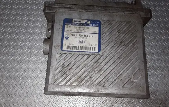 Renault Scenic I Engine control unit/module 7700868315 7700103514