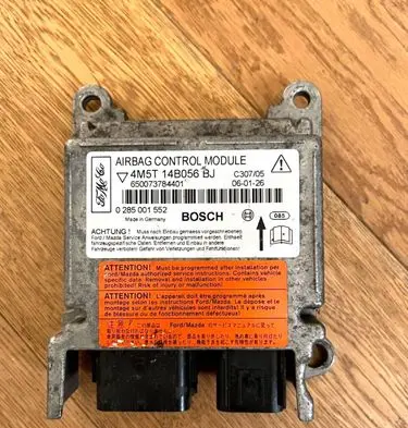 Ford Focus Airbag control unit/module 4M5T14B056BJ 0285001552 650056025601
