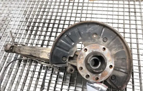 Porsche Cayenne (9PA) Front wheel hub spindle knuckle 7L0407257A