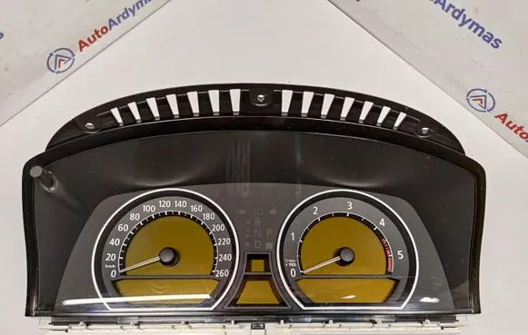 BMW 7 E65 E66 Speedometer (instrument cluster) 62116935454 62119140813 62119124811