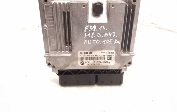 BMW 3 F30 F35 F31 Engine control unit/module 8578945 0281030870 170027581