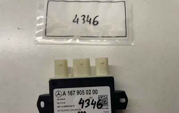 Tailgate/trunk control unit/module