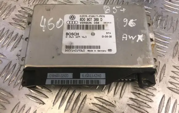 Volkswagen PASSAT B5.5 Brake system control unit/module 8D0907389D
