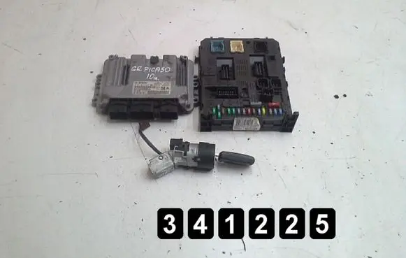 Citroen C4 Grand Picasso Engine control unit/module 0281013334