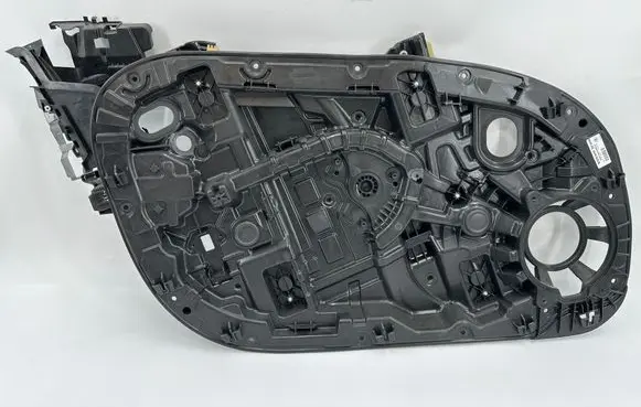 Front door window regulator with motor