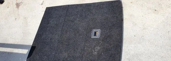Volkswagen PASSAT B7 Trunk/boot floor carpet liner 