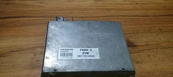 Peugeot 605 Engine control unit/module 9617814580 S111700101