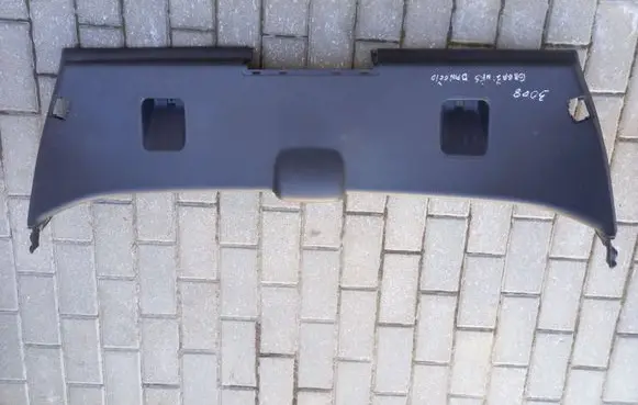 Peugeot 3008 I Tailgate/boot lid cover trim 9670581877