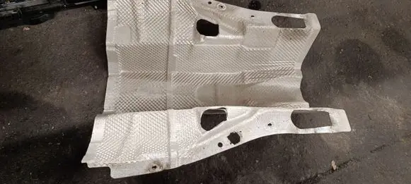 Audi A6 S6 C7 4G Exhaust heat shield 4G0804160A