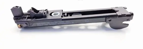 Volkswagen Golf V Seat belt adjustment rail 1T0857819