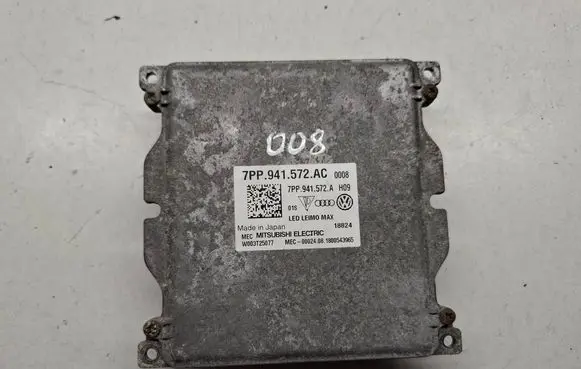 Audi A5 Headlight ballast module Xenon 7PP941572AC 7PP941572A