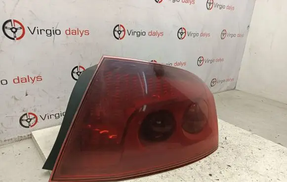 Peugeot 407 Rear/tail lights 9656606280