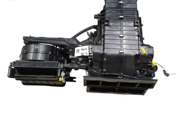 Interior heater climate box assembly