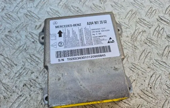 Mercedes-Benz C W204 Airbag control unit/module A2049013502 5WK44524