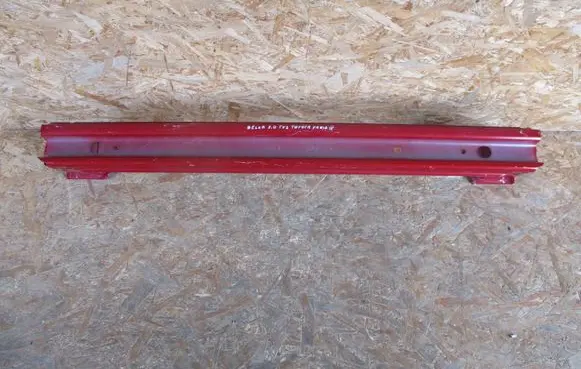 Rear bumper support beam