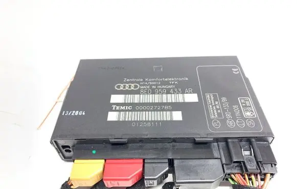 Audi A4 S4 B6 8E 8H Central body control module 8E0959433AR