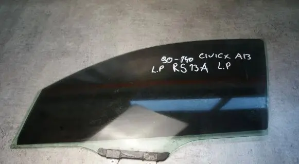 Honda Civic X Front door window glass four-door