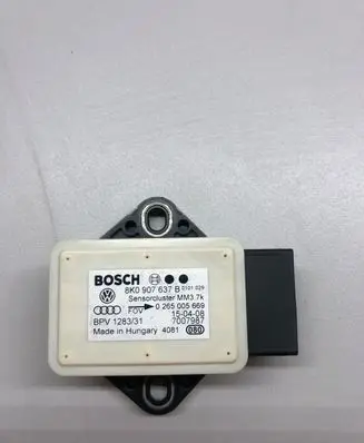 Audi A4 S4 B8 8K ESP acceleration yaw rate sensor 8K0907637B 7007987 0265005669
