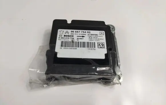 Peugeot 3008 I Airbag control unit/module 9666775480