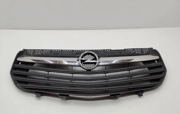 Opel Vivaro Front bumper upper radiator grill 93868859