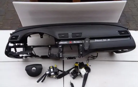 Volkswagen PASSAT B6 Airbag set with panel 
