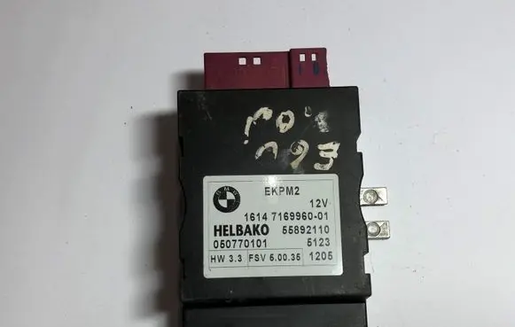 BMW 5 E60 E61 Fuel injection pump control unit/module 7169960 55892110