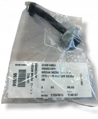 Nissan Micra Front door check strap stopper 824301HB0A
