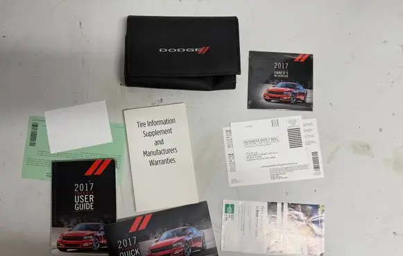 Dodge Charger Owners service history hand book P05145922AC
