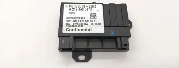 Mercedes-Benz E C207 W207 Fuel injection pump control unit/module A2124400114