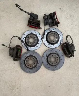 Audi A4 S4 B8 8K Brake discs and calipers set 