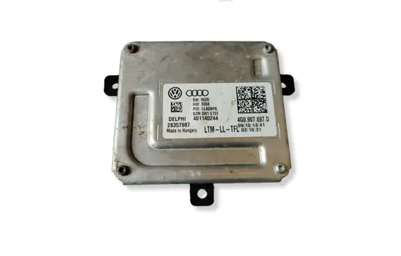 Audi A6 C7 Headlight ballast module Xenon 4G0907697D