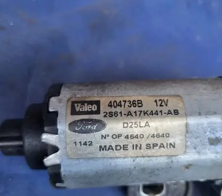 Ford Fiesta Rear window wiper motor 2S61A17K441AB 404736B P46404640