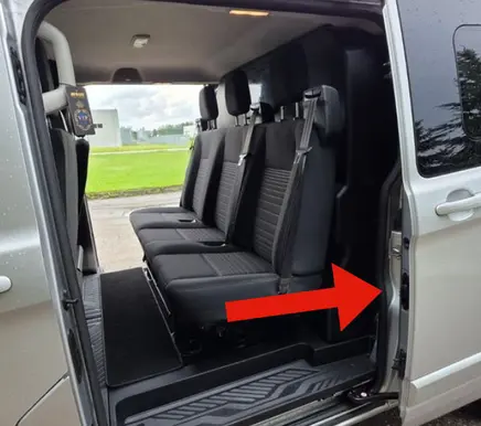 Ford Transit Custom Sliding door contact joint BK2T14A658AB