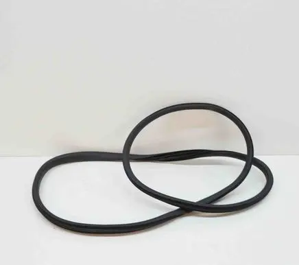 Rubber seal rear door