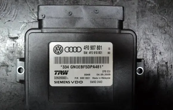 Audi A6 S6 C6 4F Hand brake control module 4F0907801 4F0910801 32620003L