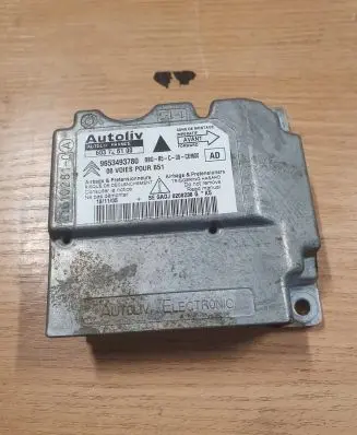 Citroen C4 I Airbag control unit/module 9653493780 603726100