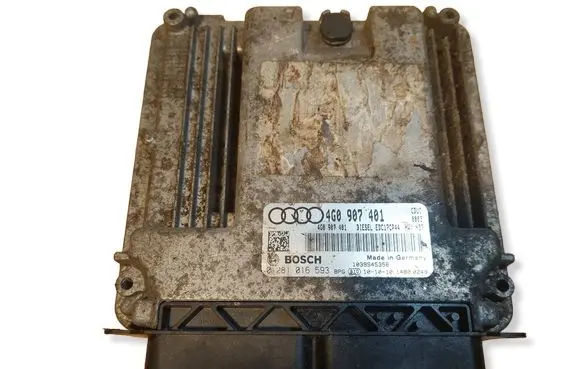 Audi A7 S7 4G Engine control unit/module ECU 0281016593 4G0907401 EDC17CP44