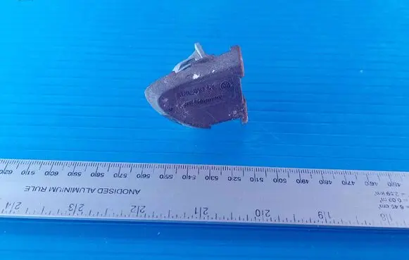 Volkswagen PASSAT B6 Front door handle cover 3C0839163