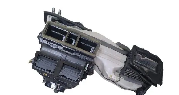 Interior heater climate box assembly