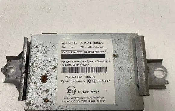 Toyota Verso Other control units/modules 861A102020 138736 CXUS099AG