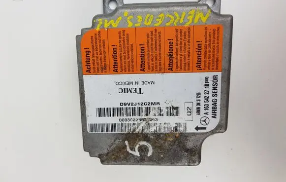 Mercedes-Benz ML W163 Airbag control unit/module A1635422718
