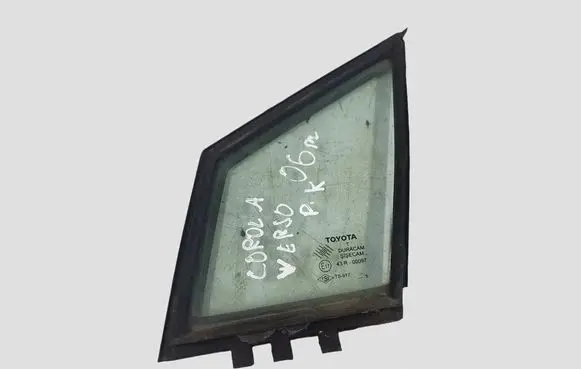 Toyota Corolla Verso AR10 Front door vent window glass four-door 43R00097