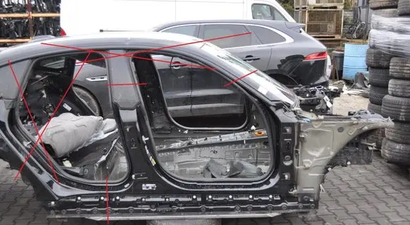 BMW i4 Side car body part 
