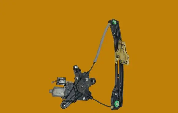 Front window lifting mechanism without motor