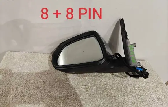 Front door electric wing mirror