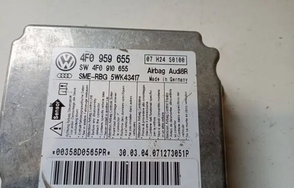 Audi A6 S6 C6 4F Airbag control unit/module 4F0959655 4F0910655 00358D0565PR