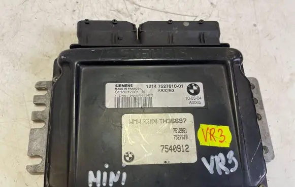 Mini One - Cooper R50 - 53 Engine control unit/module S118012001 1214752761001 S83293