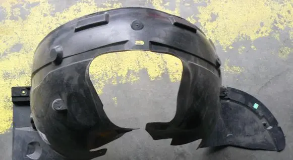 Peugeot 206+ Front wheel arch liner splash guards 7136JH