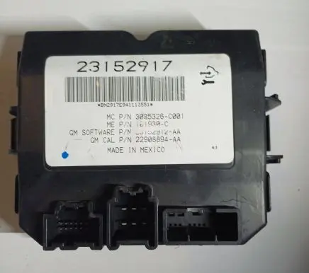 Tailgate/trunk control unit/module